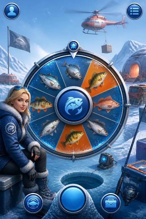 ice fishing demo — скриншот 2