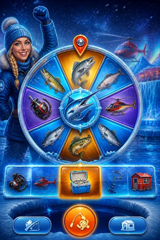 ice fishing demo — скриншот 3